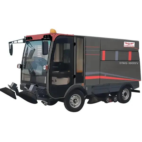 How Electric Sweeper Trucks Improve Road Safety and Cleanliness